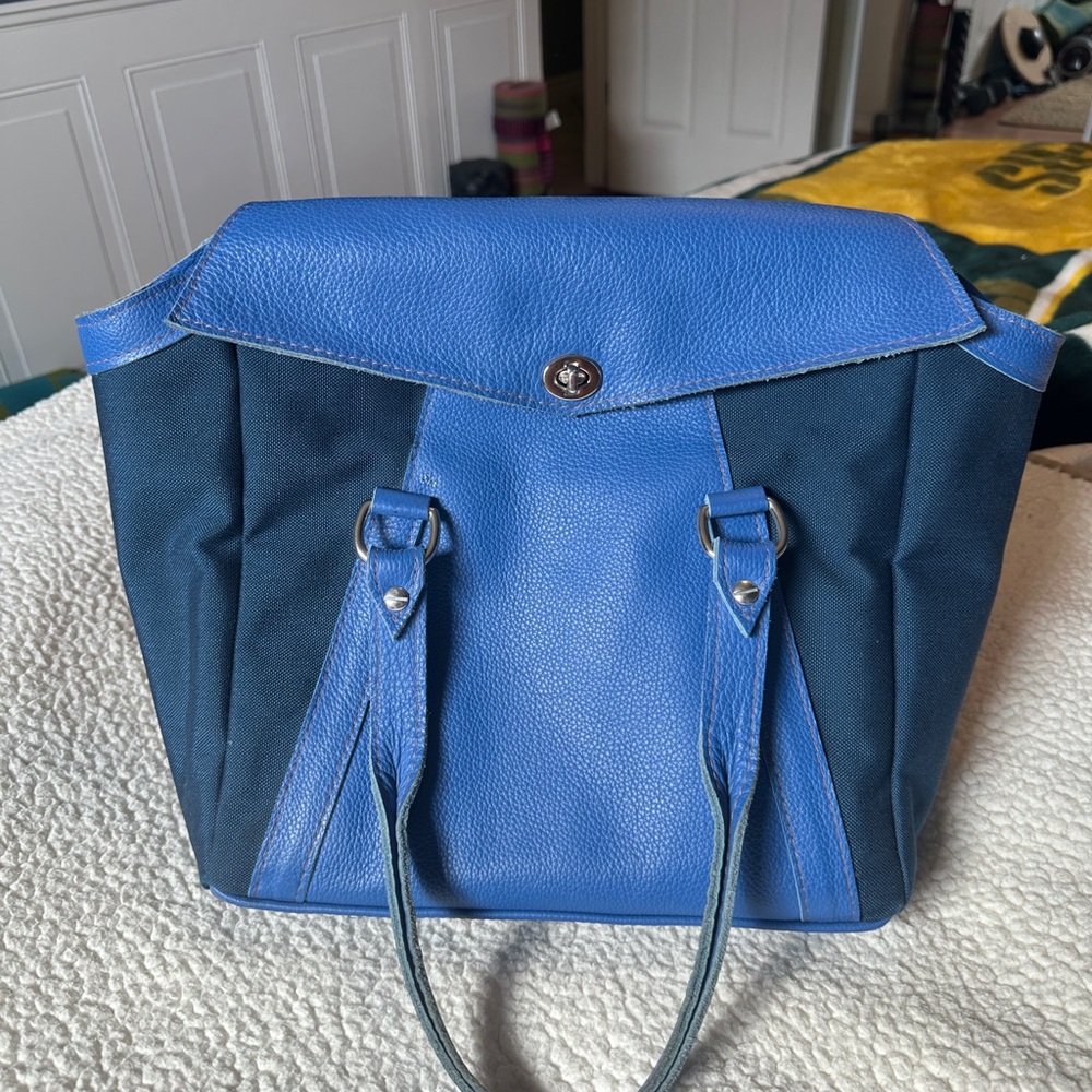 Ian James  leather bag.